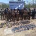 Marina captura a 13 presuntos miembros de Los Chapitos en Sinaloa; también caen operadores de La Mayiza en Colima