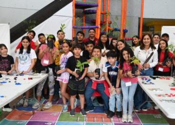 Promueve taller educativo cuidado del medio ambiente y reforestación