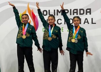 Representativo poblano obtiene resultados positivos en gimnasia