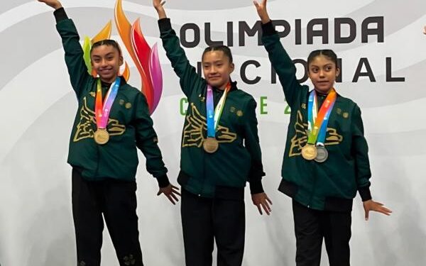 Representativo poblano obtiene resultados positivos en gimnasia