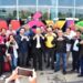 Llegan a Puebla los primeros pasajeros del vuelo directo desde Newark