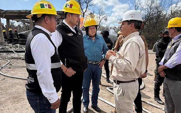 Supervisa gobernador Armenta Mier zona de emergencia en Tepeaca
