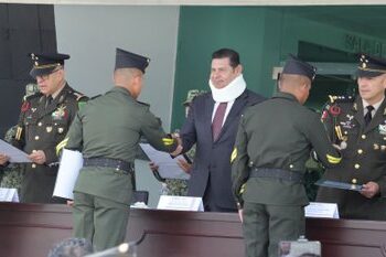 Armenta destaca trabajo conjunto con la Guardia Nacional para construir la paz en Puebla