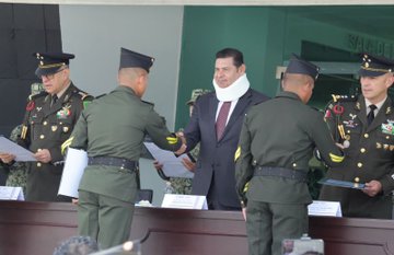 Armenta destaca trabajo conjunto con la Guardia Nacional para construir la paz en Puebla