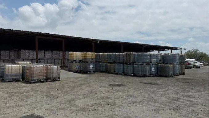 FGR decomisa más de 1.2 millones de litros de hidrocarburo y desmantela centro de almacenamiento en Apodaca