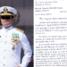 Vicealmirante Farías acusa encubrimiento en caso de huachicol fiscal y señala a integrantes de Morena