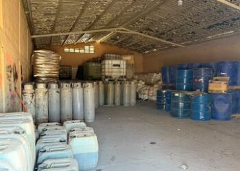 Aseguran en Ahome más de 24 mil litros de metanfetamina líquida en operativo federal