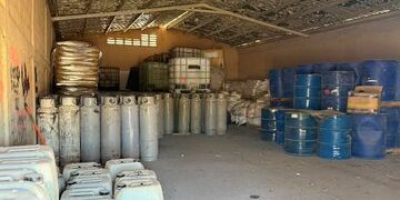 Aseguran en Ahome más de 24 mil litros de metanfetamina líquida en operativo federal