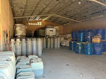 Aseguran en Ahome más de 24 mil litros de metanfetamina líquida en operativo federal