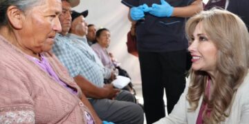 Ceci Arellano supervisa histórica Jornada de Cirugías de Cataratas 