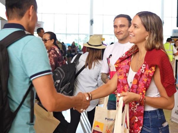 Recibe Puebla a pasajeros de las 12 nuevas rutas aéreas