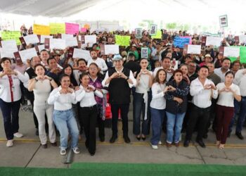 Gobierno Estatal consolida bienestar en Quecholac con obra comunitaria 