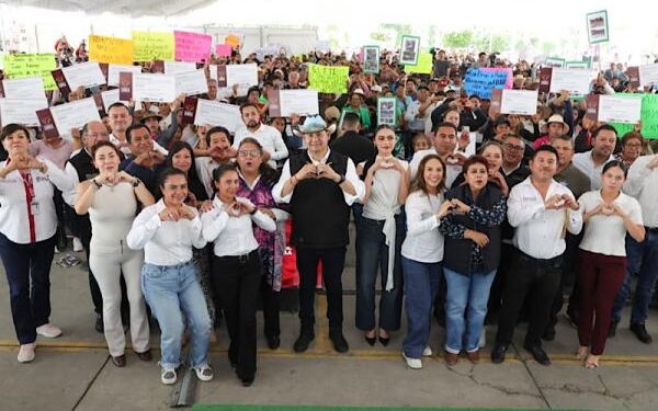 Gobierno Estatal consolida bienestar en Quecholac con obra comunitaria