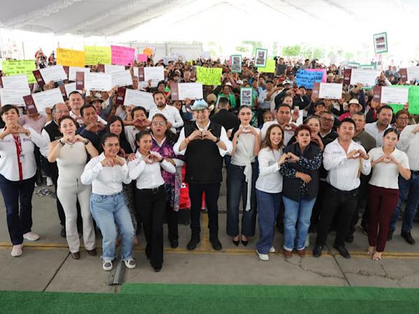 Gobierno Estatal consolida bienestar en Quecholac con obra comunitaria