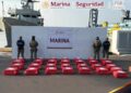 Golpe al narcotráfico en Chiapas: Marina decomisa 1.2 toneladas de cocaína y captura a ocho presuntos traficantes