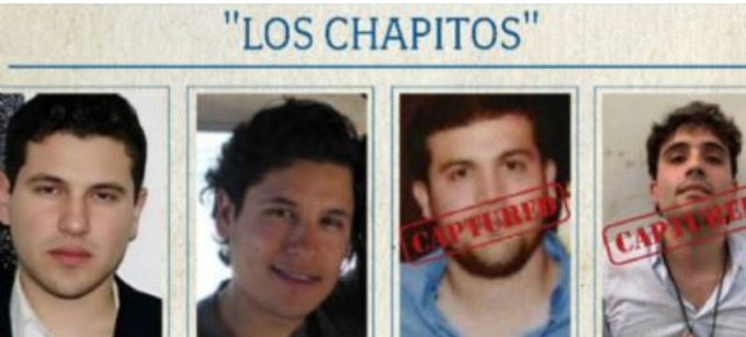 Estados Unidos mantiene recompensa de 10 millones de dólares por Iván Archivaldo y Jesús Alfredo Guzmán