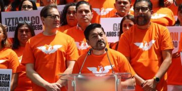 Movimiento Ciudadano lleva a Contraloría denuncia contra Clara Brugada por recursos para drenaje