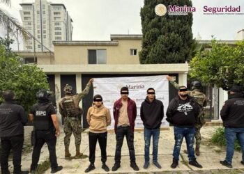 Caen seis presuntos integrantes de célula del CJNG tras operativo de Marina, FGR y SSPC