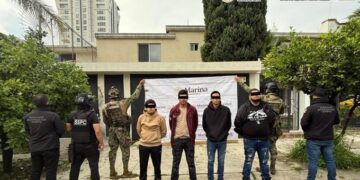 Caen seis presuntos integrantes de célula del CJNG tras operativo de Marina, FGR y SSPC