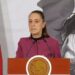 Sheinbaum responde a Milei, defiende la democracia y anuncia revisión nacional a escuelas militarizadas