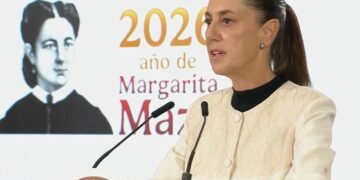 Sheinbaum encabeza mañanera con énfasis en seguridad; presentan avances en casos Carlos Manzo y Valeria Márquez