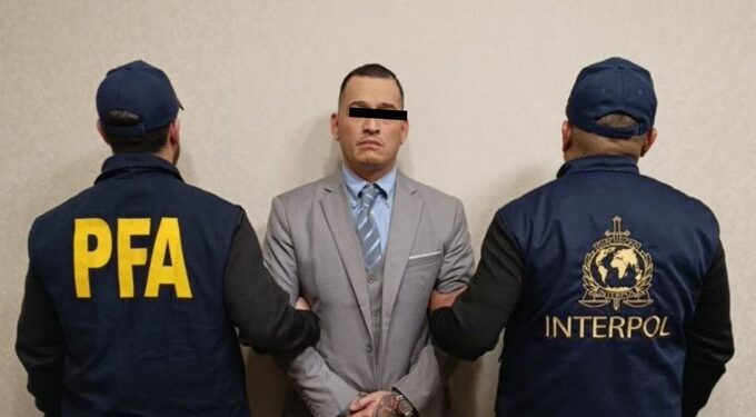 Argentina captura a mexicano buscado por EU por narcotráfico; enfrentará proceso de extradición