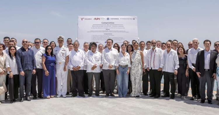 Gobierno de Tamaulipas promueve el Puerto del Norte ante líderes empresariales del país; lo consolida como proyecto estratégico para la competitividad nacional