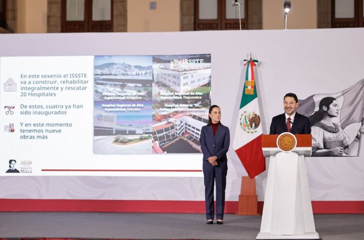Hospital General del ISSSTE en Tampico entra en su etapa final; registra 98% de avance