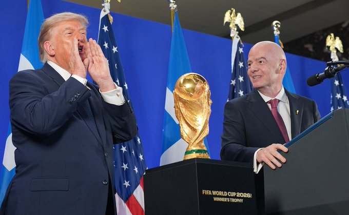 Trump cierra filas con Infantino ante la presión para dejar la presidencia de la FIFA