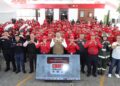 Con vivienda y equipamiento, Gobierno Estatal reconoce entrega heroica de bomberos  