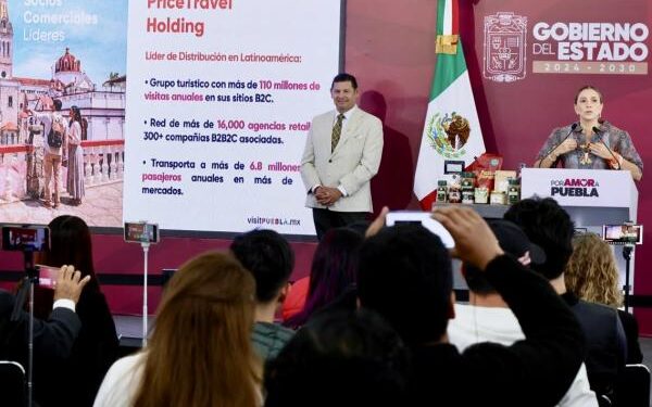 Turismo y riqueza comunitaria con mayor dinamismo económico en Puebla: Armenta Mier.