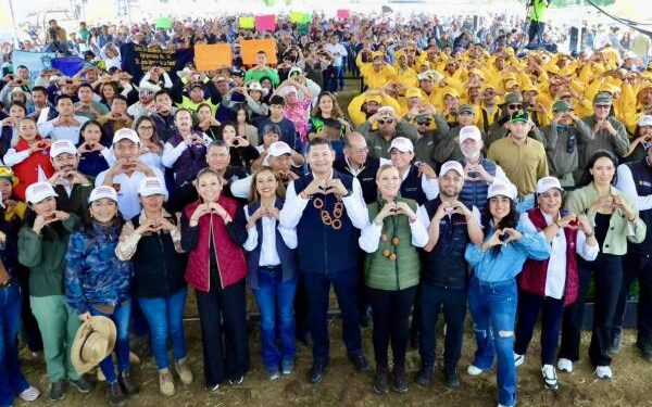 Gobierno Estatal siembra futuro con bosques y agua limpia para las próximas generaciones.