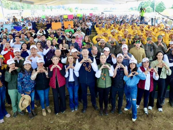 Gobierno Estatal siembra futuro con bosques y agua limpia para las próximas generaciones.