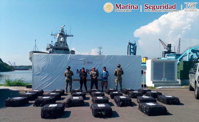 Semar decomisa cocaína, combustible y embarcaciones en acciones contra el crimen organizado