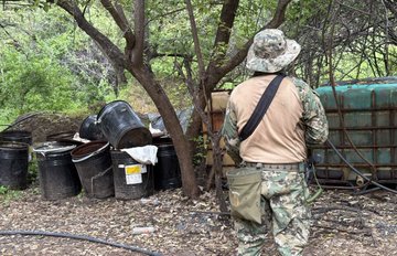 Operativo en Sinaloa deja tres laboratorios clandestinos destruidos y químicos asegurados