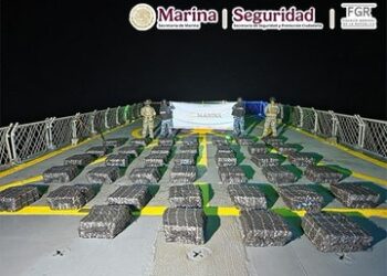 Golpe al tráfico de drogas: Marina decomisa más de una tonelada de cocaína al sur de Acapulco