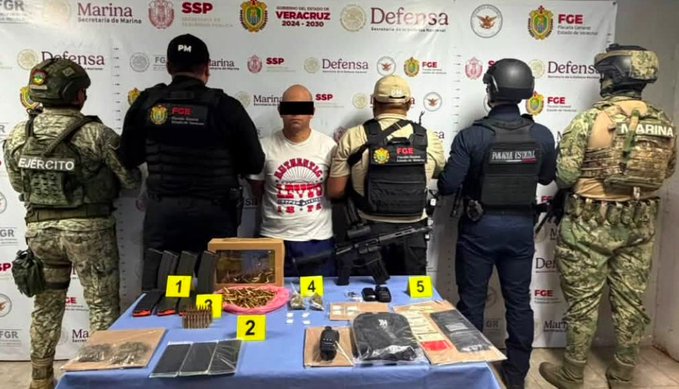 Detienen en Veracruz a “El Búho”, señalado por el homicidio de la periodista Roxana Guzmán