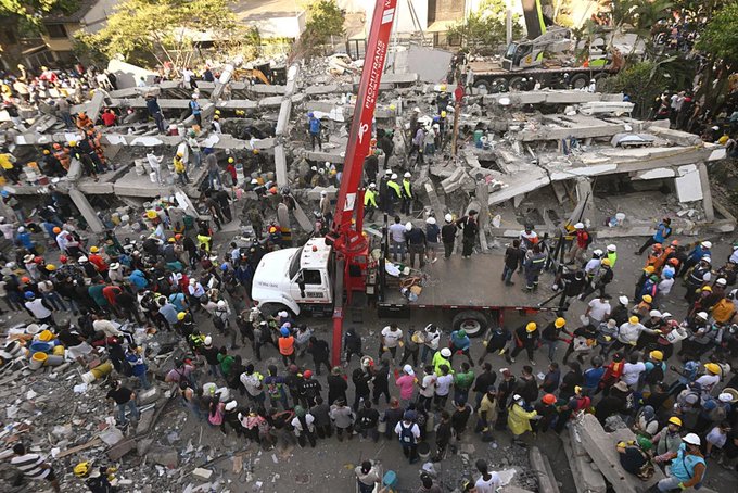 Colombia actualiza balance del terremoto: 281 muertos, casi 4 mil heridos y 379 desaparecidos