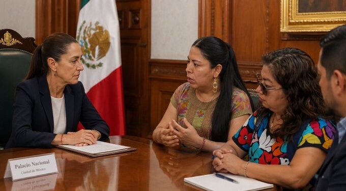 Más de mil 300 plazas para Oaxaca, entre los acuerdos de Sheinbaum con la CNTE