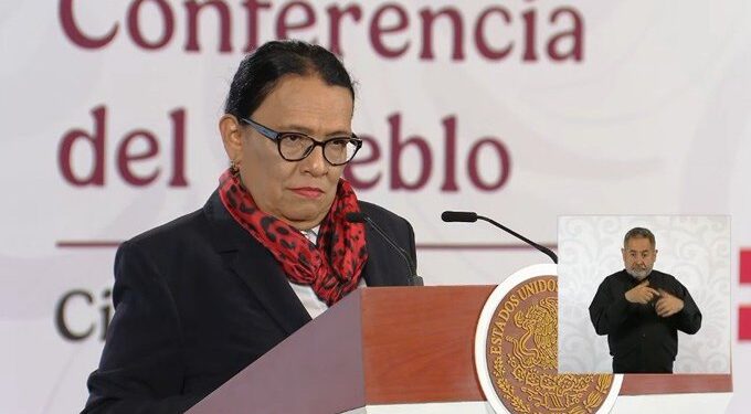 Sheinbaum se ausenta de la mañanera por fuerte gripe; Rosa Icela Rodríguez encabeza la conferencia