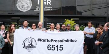 Defensa de Ruffo impugna prisión preventiva y vinculación a proceso con nuevos amparos