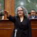 Graciela Domínguez asume como gobernadora interina de Sinaloa tras licencia de Rocha Moya