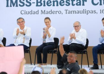Américo Villarreal reconoce apoyo de la presidenta Claudia Sheinbaum a Tamaulipas