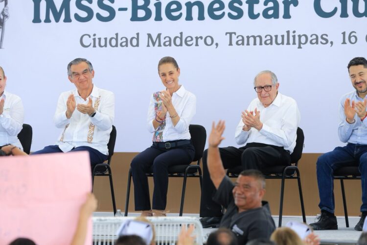 Américo Villarreal reconoce apoyo de la presidenta Claudia Sheinbaum a Tamaulipas