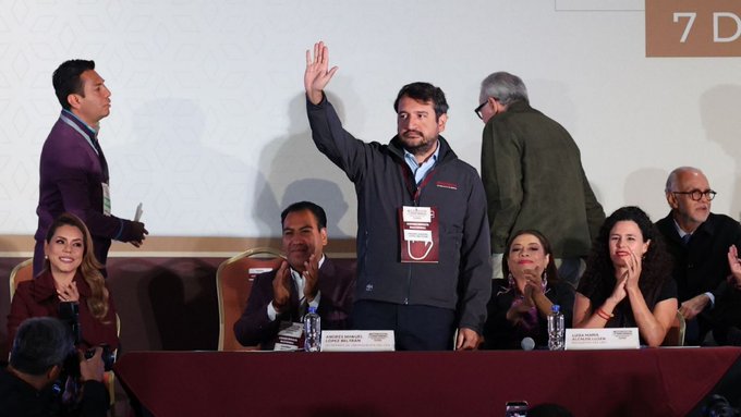 Ariadna Montiel niega campaña anticipada de Andy López Beltrán y exige austeridad a Javier May