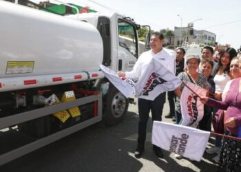 Gobierno Estatal garantiza agua y calles dignas en zona metropolitana