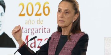 Sheinbaum niega abucheos en Colima; asegura que gritos de “fuera” fueron contra manifestante