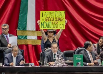 Grecia Quiroz recibe respaldo en San Lázaro mientras crecen las acusaciones por el caso Carlos Manzo