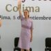 Sheinbaum pide respeto ante protestas durante su informe en Colima y acusa a inconformes de ser “infiltrados”