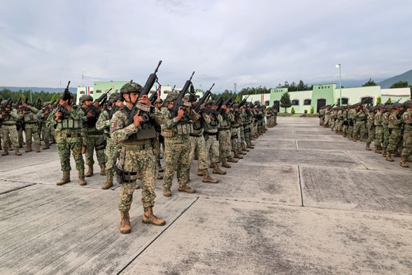 Ejército despliega 600 militares en Guanajuato para reforzar seguridad